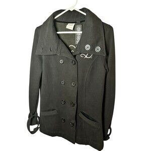 Harley Davidson Women’s Black Peacoat Jacket Size M